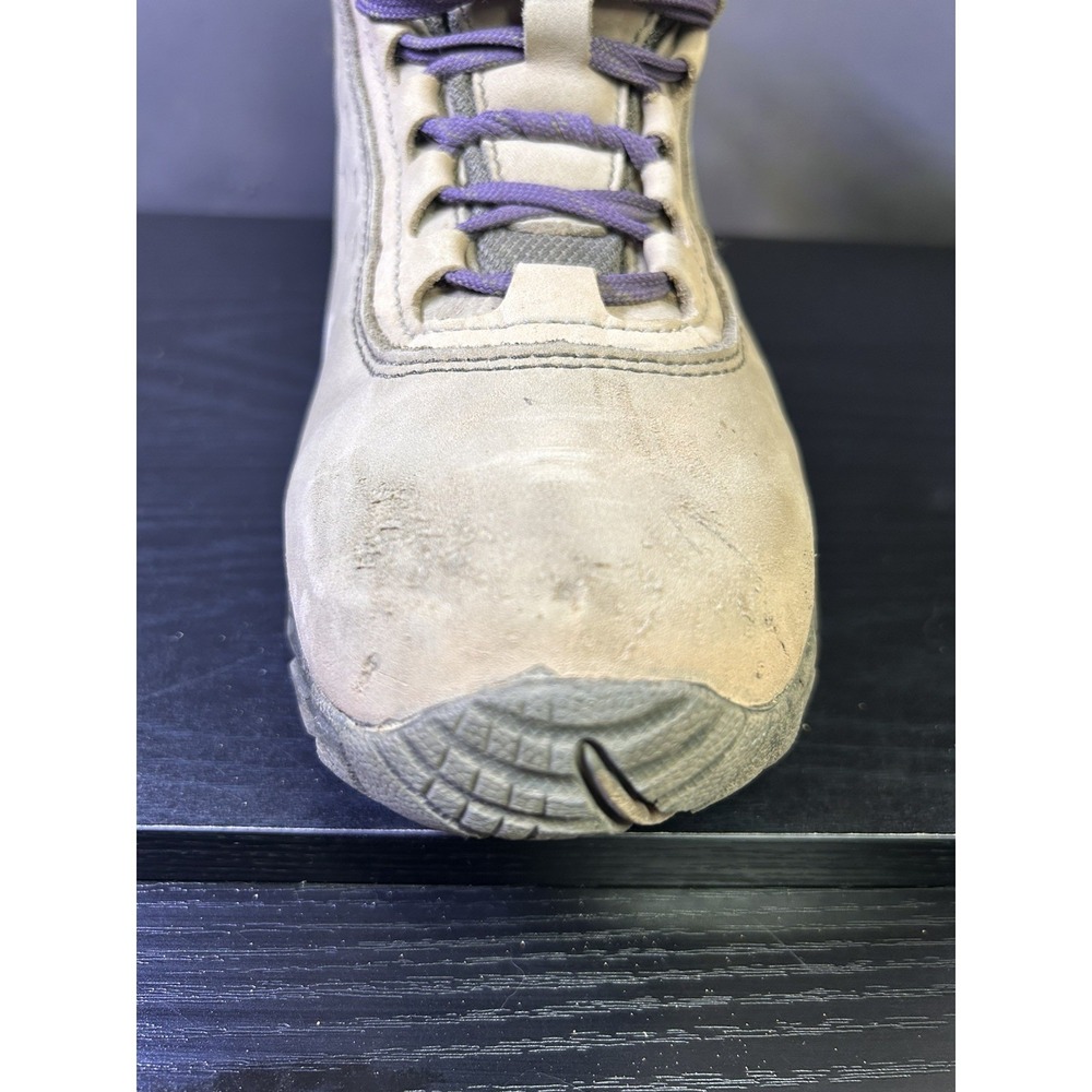Vasque Talus UltraDry Mid Hiking Boot Women 9M Brown Leather Vibram Soles 7419M - Picture 6 of 11